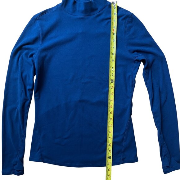 THE GYM PEOPLE Fleece Mock neck Pullover Base Layer Long Sleeve Womens SZ Medium - Picture 7 of 13